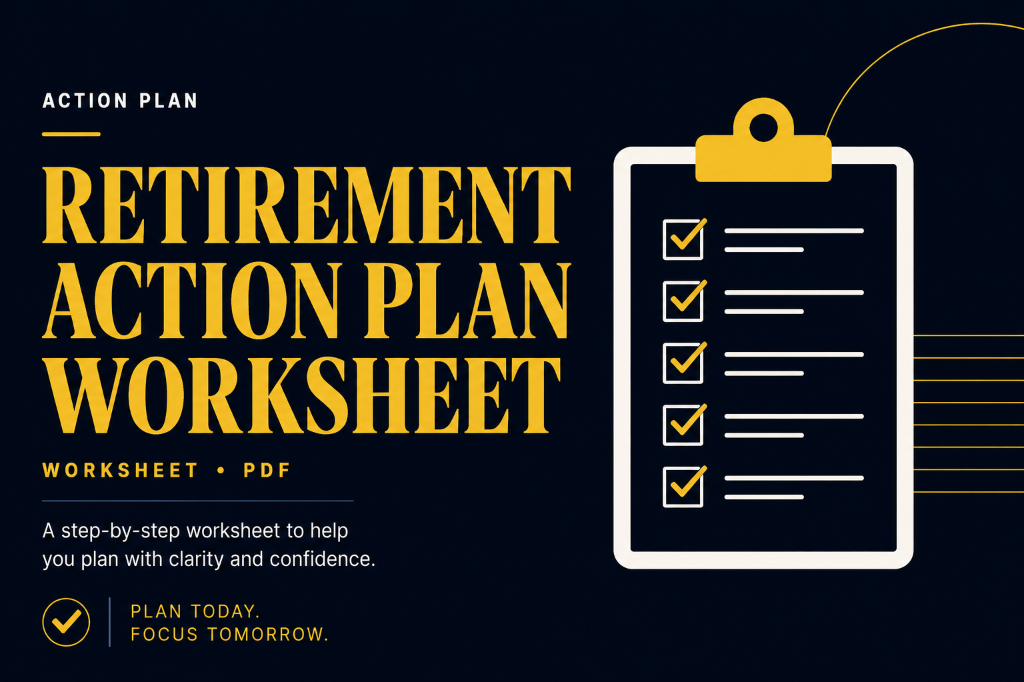 Cover image for the Retirement Action Plan Worksheet PDF