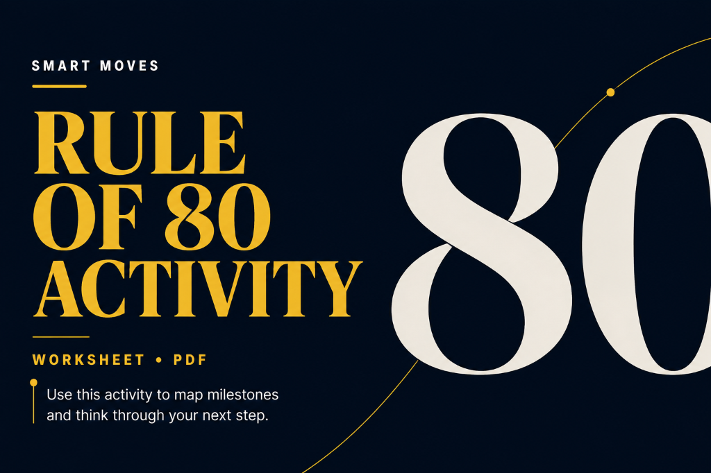 Cover image for the Rule of 80 Activity PDF